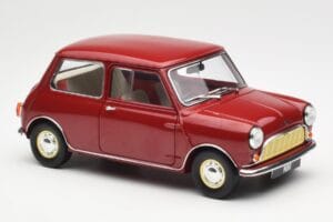 Morris Mini Minor Czerwony Kyosho 1:18 08964R Metal — zdjęcie 6 z 8