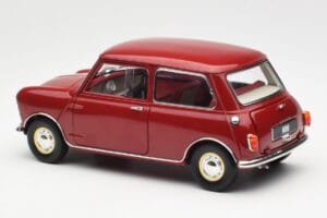 Morris Mini Minor Czerwony Kyosho 1:18 08964R Metal — zdjęcie 7 z 8