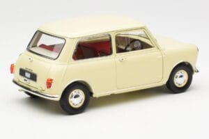 Morris Mini Minor Biały Kyosho 1:18 08964W Metal — zdjęcie 3 z 8