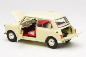 Morris Mini Minor Biały Kyosho 1:18 08964W Metal — zdjęcie 5 z 8
