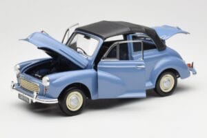 Morris Minor Kabriolet Niebieski Minichamps 1:18 150137030 Metal — zdjęcie 2 z 8