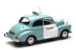Morris Minor Policja Niebieski & Biały Minichamps 1:18 150137090 Metal — zdjęcie 3 z 8
