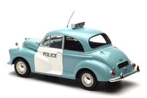 Morris Minor Policja Niebieski & Biały Minichamps 1:18 150137090 Metal — zdjęcie 7 z 8