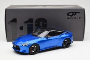 Nissan Fairlady Z Z35 Bayside Niebieski GT Spirit 1:18 GT387 Żywica — zdjęcie 6 z 6