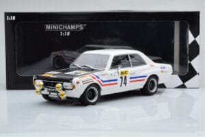 Opel Commodore A Steinmetz #74 J. Ragnotti / Thimonier Tour de France Automobile 1971 Minichamps 1:18 155714674 Metal — zdjęcie 6 z 6