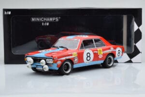 Opel Commodore A Steinmetz #8 Tuerlinx / T. Pilette 24 Hours of Spa 1972 Minichamps 1:18 155724608 Metal — zdjęcie 6 z 6