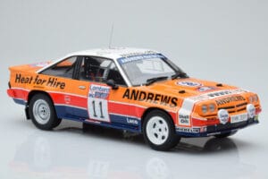 Opel Manta 400 #11 R. Brookes / M. Broad RAC Rally 1985 IXO 1:18 18RMC099 Metal — zdjęcie 4 z 6