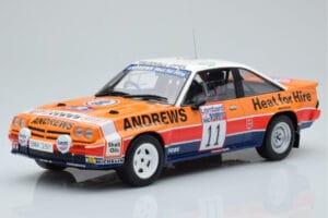 Opel Manta 400 #11 R. Brookes / M. Broad RAC Rally 1985 IXO 1:18 18RMC099 Metal