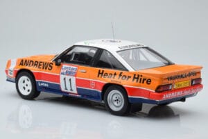 Opel Manta 400 #11 R. Brookes / M. Broad RAC Rally 1985 IXO 1:18 18RMC099 Metal — zdjęcie 5 z 6