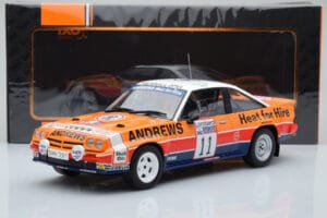 Opel Manta 400 #11 R. Brookes / M. Broad RAC Rally 1985 IXO 1:18 18RMC099 Metal — zdjęcie 6 z 6