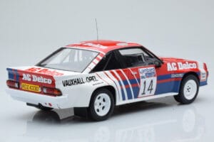 Opel Manta 400 #14 J. McRae / I. Grindrod RAC Rally 1985 IXO 1:18 18RMC098 Metal — zdjęcie 2 z 6