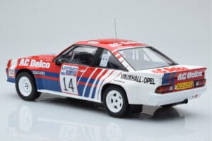 Opel Manta 400 #14 J. McRae / I. Grindrod RAC Rally 1985 IXO 1:18 18RMC098 Metal — zdjęcie 5 z 6