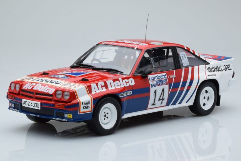Opel Manta 400 #14 J. McRae / I. Grindrod RAC Rally 1985 IXO 1:18 18RMC098 Metal