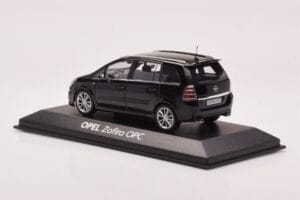 Opel Zafira B OPC Czarny Minichamps 1:43 1799622 Metal — zdjęcie 3 z 4