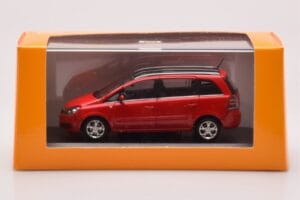 Opel Zafira B OPC Czerwony Minichamps 1:43 400045300 Metal — zdjęcie 4 z 4