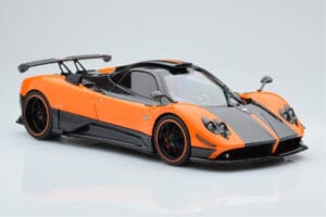 Pagani Zonda Cinque Pomarańczowy St Tropez Almost Real 1:18 850603001 Metal — zdjęcie 6 z 8