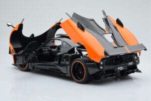 Pagani Zonda Cinque Pomarańczowy St Tropez Almost Real 1:18 850603001 Metal — zdjęcie 7 z 8