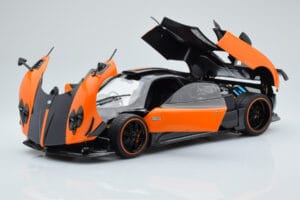 Pagani Zonda Cinque Pomarańczowy St Tropez Almost Real 1:18 850603001 Metal — zdjęcie 8 z 8