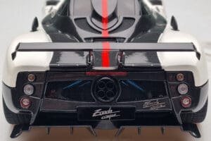 Pagani Zonda Cinque Biały Benny Almost Real 1:18 850601001 Metal — zdjęcie 11 z 12