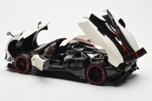 Pagani Zonda Cinque Roadster Biały Benny Almost Real 1:18 850611001 Metal — zdjęcie 5 z 8
