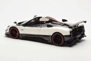 Pagani Zonda Cinque Roadster Biały Benny Almost Real 1:18 850611001 Metal — zdjęcie 7 z 8