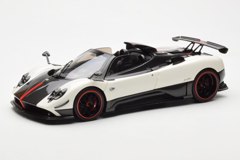 Pagani Zonda Cinque Roadster Biały Benny Almost Real 1:18 850611001 Metal