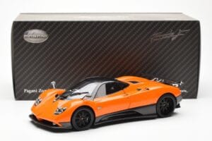 Pagani Zonda F Pomarańczowy St Tropez Almost Real 1:18 850409001 Metal — zdjęcie 8 z 8