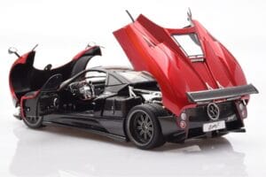 Pagani Zonda F Czerwony Monza Almost Real 1:18 850406001 Metal — zdjęcie 5 z 8