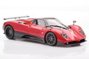 Pagani Zonda F Czerwony Monza Almost Real 1:18 850406001 Metal — zdjęcie 6 z 8