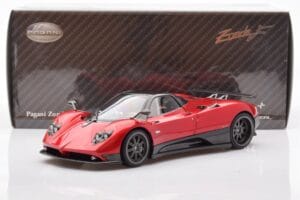 Pagani Zonda F Czerwony Monza Almost Real 1:18 850406001 Metal — zdjęcie 8 z 8