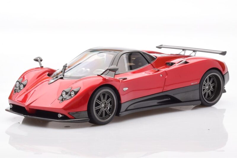 Pagani Zonda F Czerwony Monza Almost Real 1:18 850406001 Metal