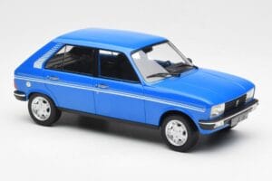 Peugeot 104 S Ibis Niebieski Norev 1:18 184903 Metal — zdjęcie 4 z 6