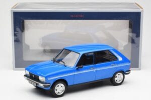 Peugeot 104 S Ibis Niebieski Norev 1:18 184903 Metal — zdjęcie 6 z 6