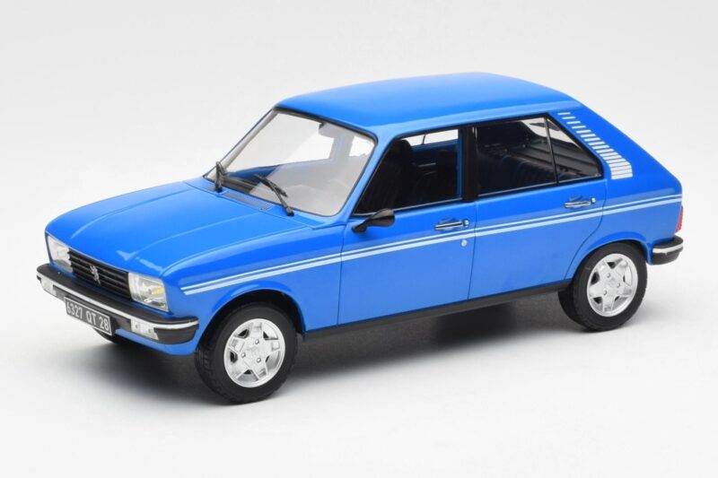 Peugeot 104 S Ibis Niebieski Norev 1:18 184903 Metal