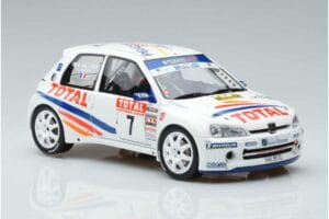 Peugeot 106 Maxi Rally D'Antibes 2000 Otto 1:18 OT947 Żywica — zdjęcie 4 z 6