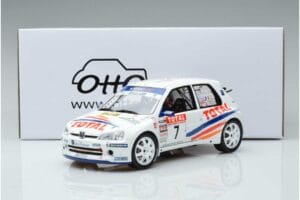 Peugeot 106 Maxi Rally D'Antibes 2000 Otto 1:18 OT947 Żywica — zdjęcie 6 z 6