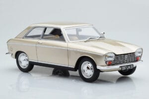 Peugeot 204 Coupe Beżowy Otto 1:18 OT1024 Żywica — zdjęcie 4 z 6