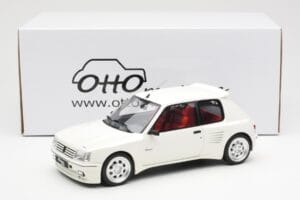 Peugeot 205 Dimma Biały Otto 1:18 OT681 Żywica — zdjęcie 6 z 6