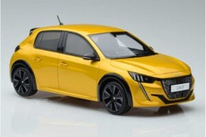 Peugeot 208 GT Line Żółty Otto 1:18 OT930 Żywica — zdjęcie 4 z 6