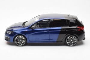 Peugeot 308 GTI Magnetic Niebieski Czarny Otto 1:18 OT922 Żywica — zdjęcie 3 z 6