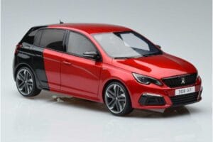Peugeot 308 T9 GTI Czerwony Otto 1:18 OT368 Żywica — zdjęcie 4 z 6