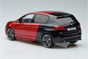Peugeot 308 T9 GTI Czerwony Otto 1:18 OT368 Żywica — zdjęcie 5 z 6