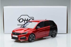 Peugeot 308 T9 GTI Czerwony Otto 1:18 OT368 Żywica — zdjęcie 6 z 6