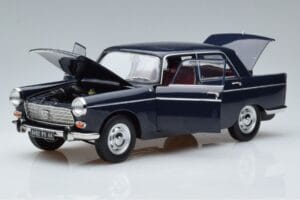 Peugeot 404 Niebieski Norev 1:18 184836 Metal — zdjęcie 2 z 7