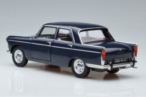 Peugeot 404 Niebieski Norev 1:18 184836 Metal — zdjęcie 6 z 7
