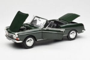 Peugeot 404 Kabriolet Antique Green Edycja Limitowana Norev 1:18 184829 Metal — zdjęcie 2 z 8