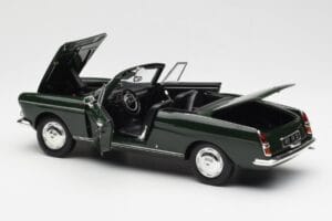 Peugeot 404 Kabriolet Antique Green Edycja Limitowana Norev 1:18 184829 Metal — zdjęcie 5 z 8