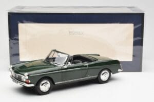 Peugeot 404 Kabriolet Antique Green Edycja Limitowana Norev 1:18 184829 Metal — zdjęcie 8 z 8