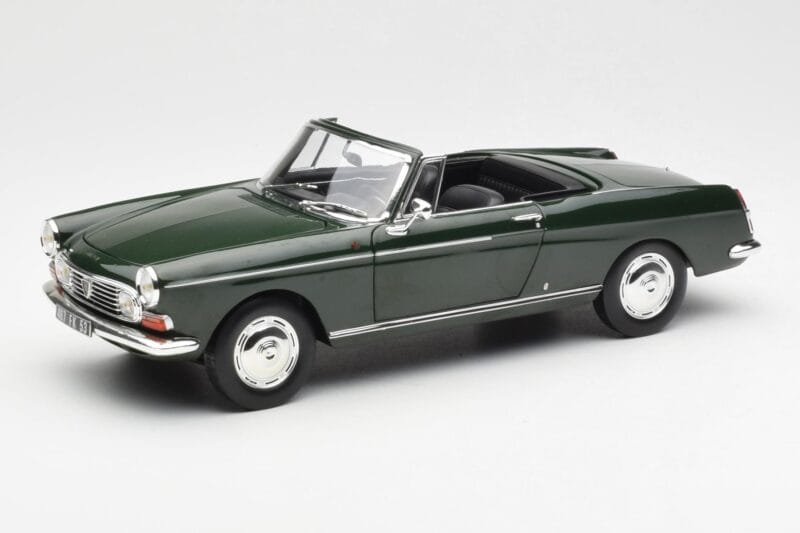 Peugeot 404 Kabriolet Antique Green Edycja Limitowana Norev 1:18 184829 Metal