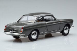 Peugeot 404 Coupe Graphite Szary Norev 1:18 184834 Metal — zdjęcie 3 z 7